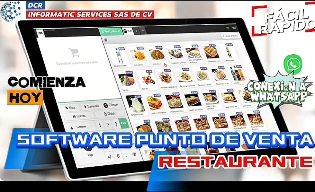 Punto de Venta para Restaurante o Cafetería